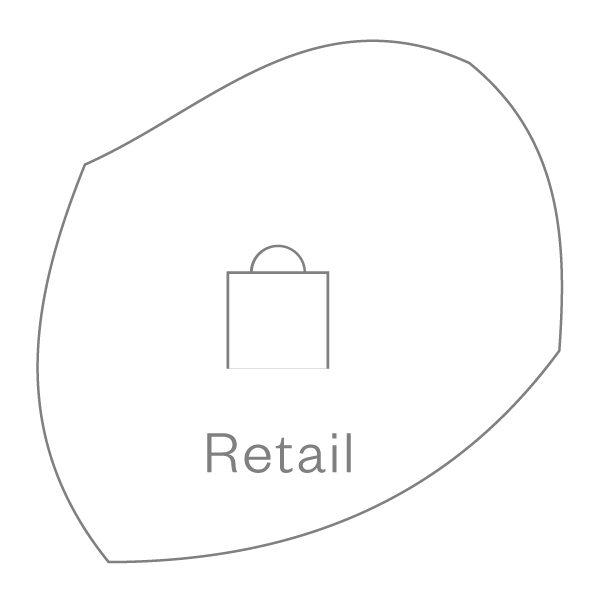 Retail industry icon