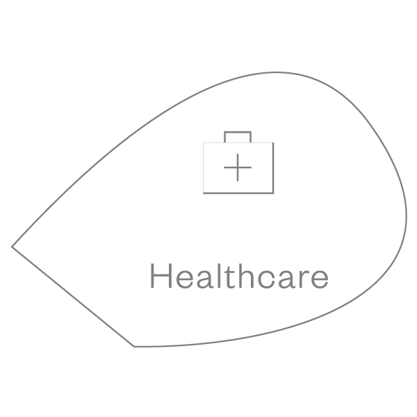 Healthcare industry icon